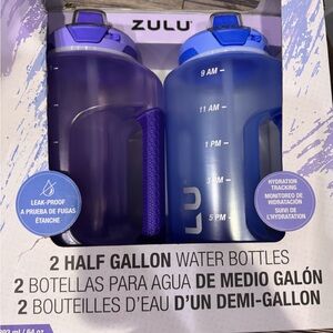 Set of 2 brand new Half Gallon Water Bottles